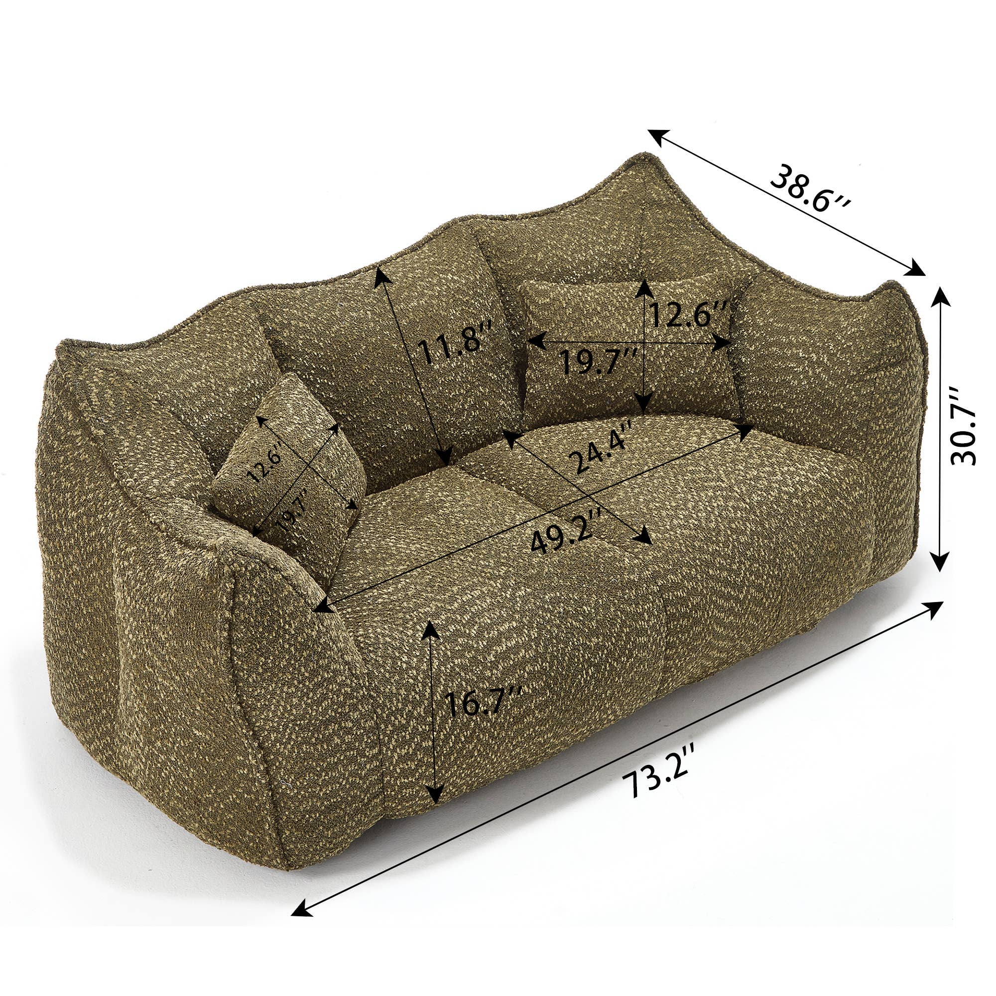HOMYCASA DESIGN INC - Wholesale Chair - Soft beanbag chair32