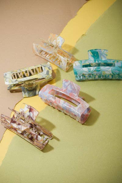 JOSSLYN by wall to wall – Großhandel Haarclip – Damen – ALLES ÜBER HAARKLAMMERN AUS SCHILDKRÖTENMARMOR | 40H5208