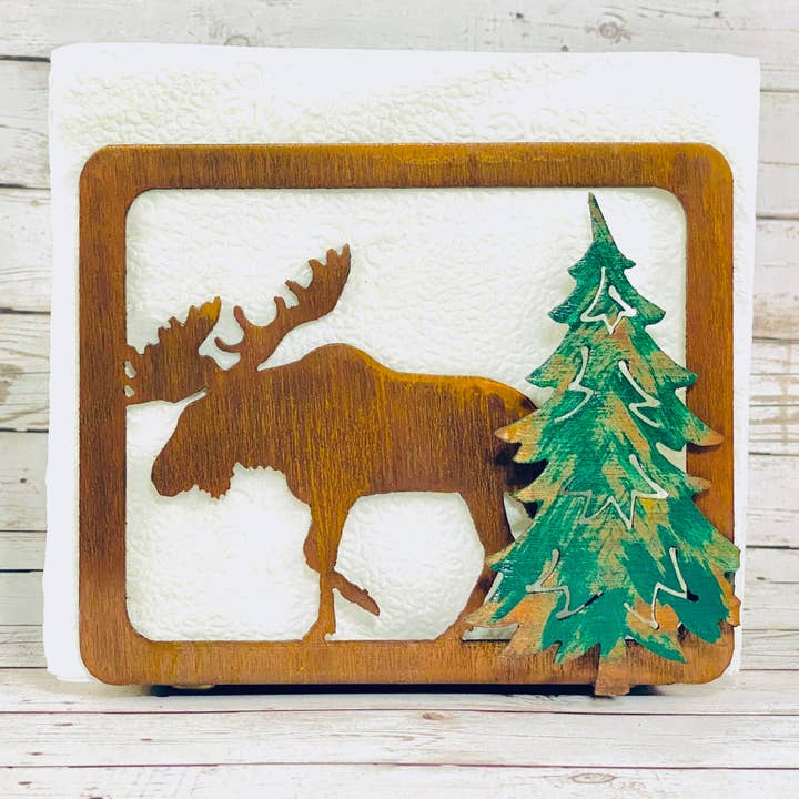 3D Moose Kitchen Set for wholesale by Cut-n-rust LLC