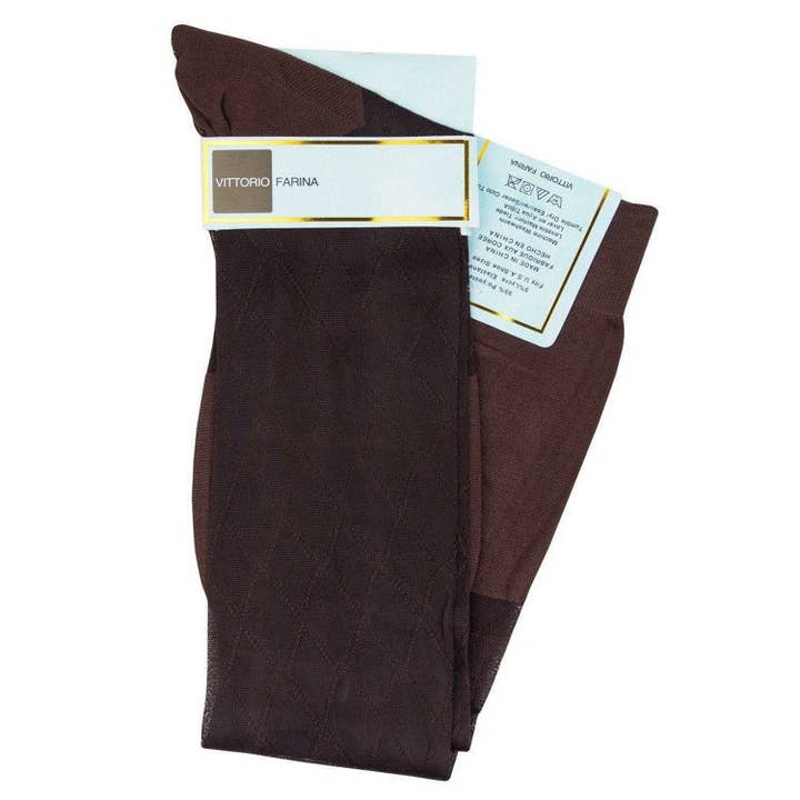 Dubal Brothers – wholesale Socks – Men's – Vittorio Farina Men's Vibrant Colorful Over the Calf Dress Socks (Retail)2