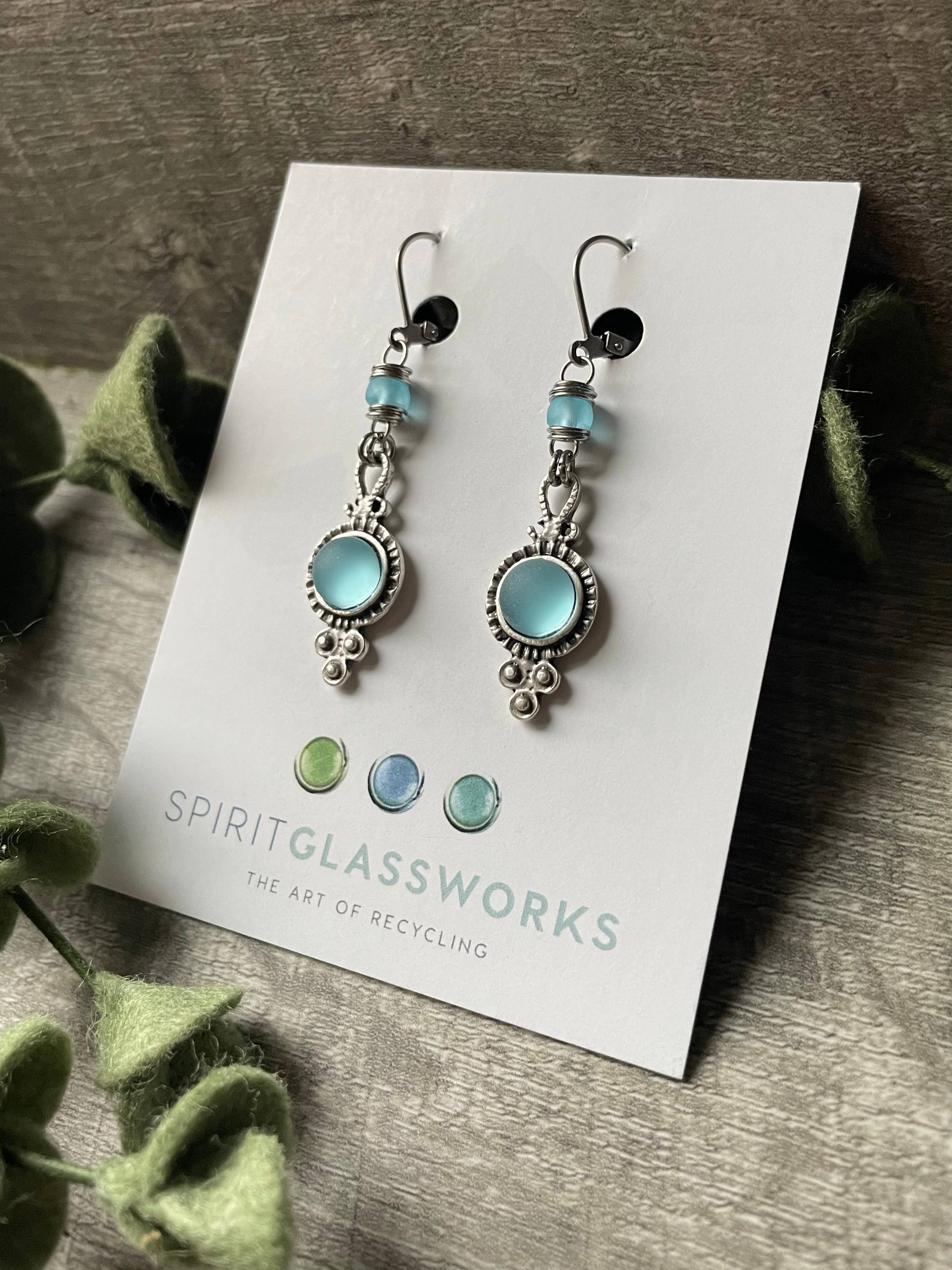 Spirit Glassworks - Wholesale Dangle Earrings - Antique Earrings Silver0