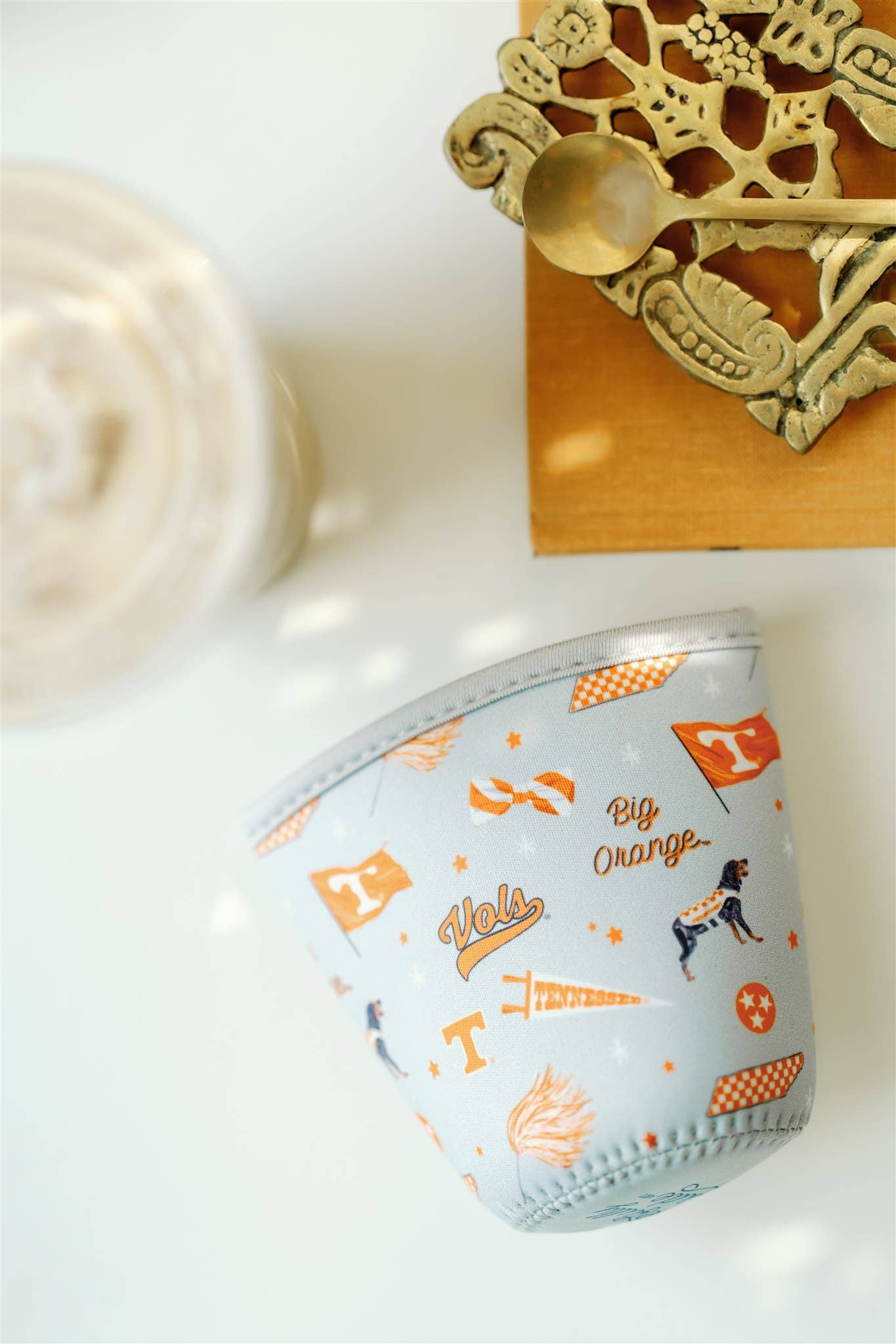 Gracefully Made Art - Wholesale Drink Huggers & Koozies - Tennessee Coffee Sleeve, Collegiate  3