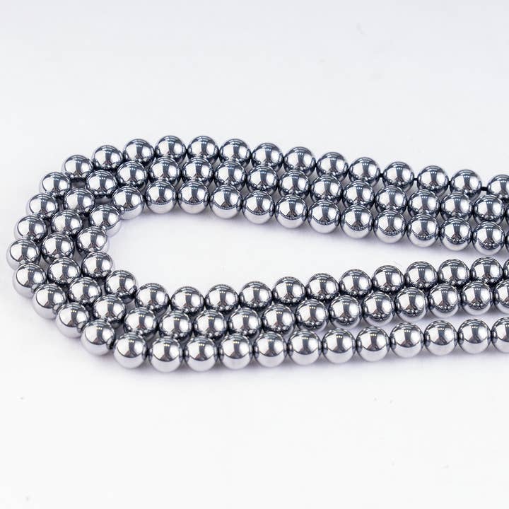 Soothing Crystals Beads - Wholesale Beads - Crystal Jewelry Beads | Hematite | Healing Gemstone Beads6