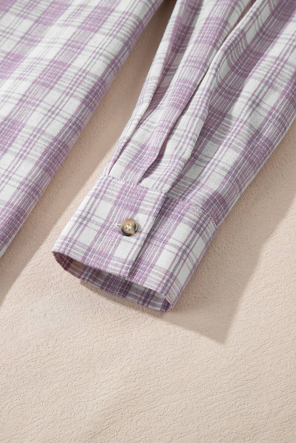 Lovesoft - Wholesale Shirt Jacket/Shacket - Women's - Checkered Print Loose Fit Buttoned Hooded Shacket9