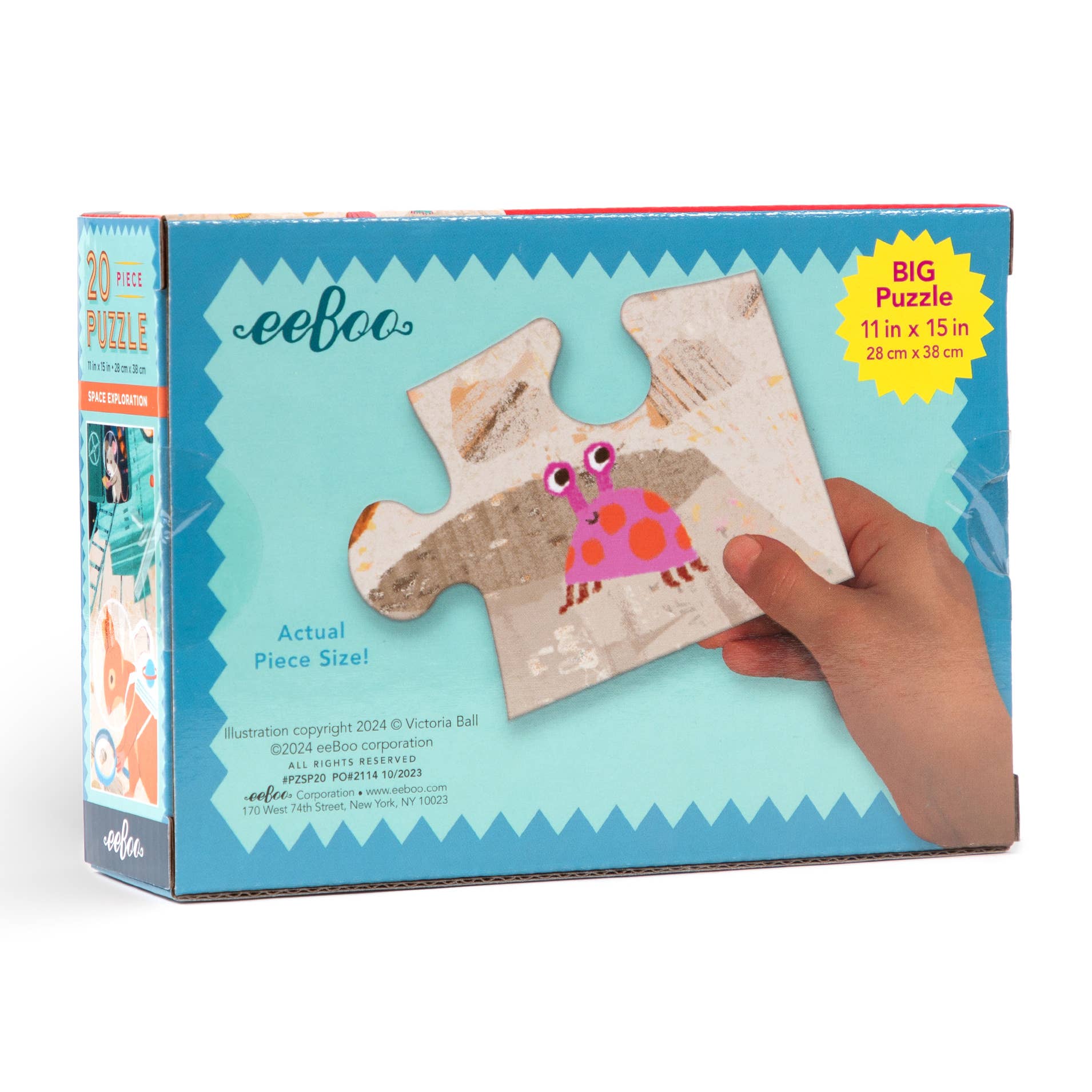 eeBoo - Wholesale Puzzle - Kids - Space Exploration 20 Piece Puzzle1