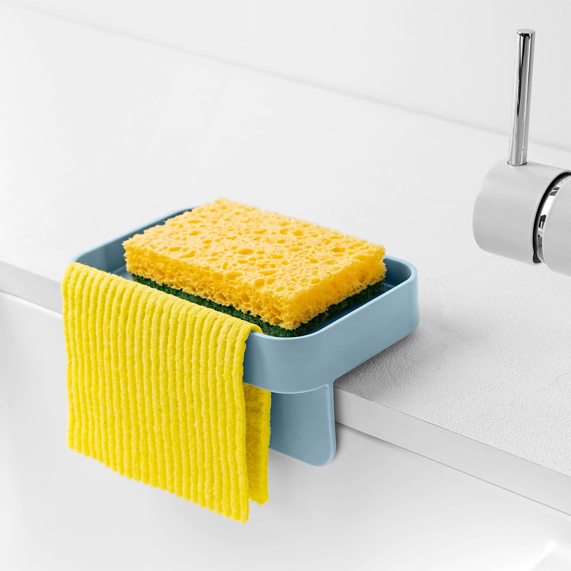 Blim Plus - Wholesale Sponge Holder - Battigia sponge holder | with suction cups, for sponges and cloths6