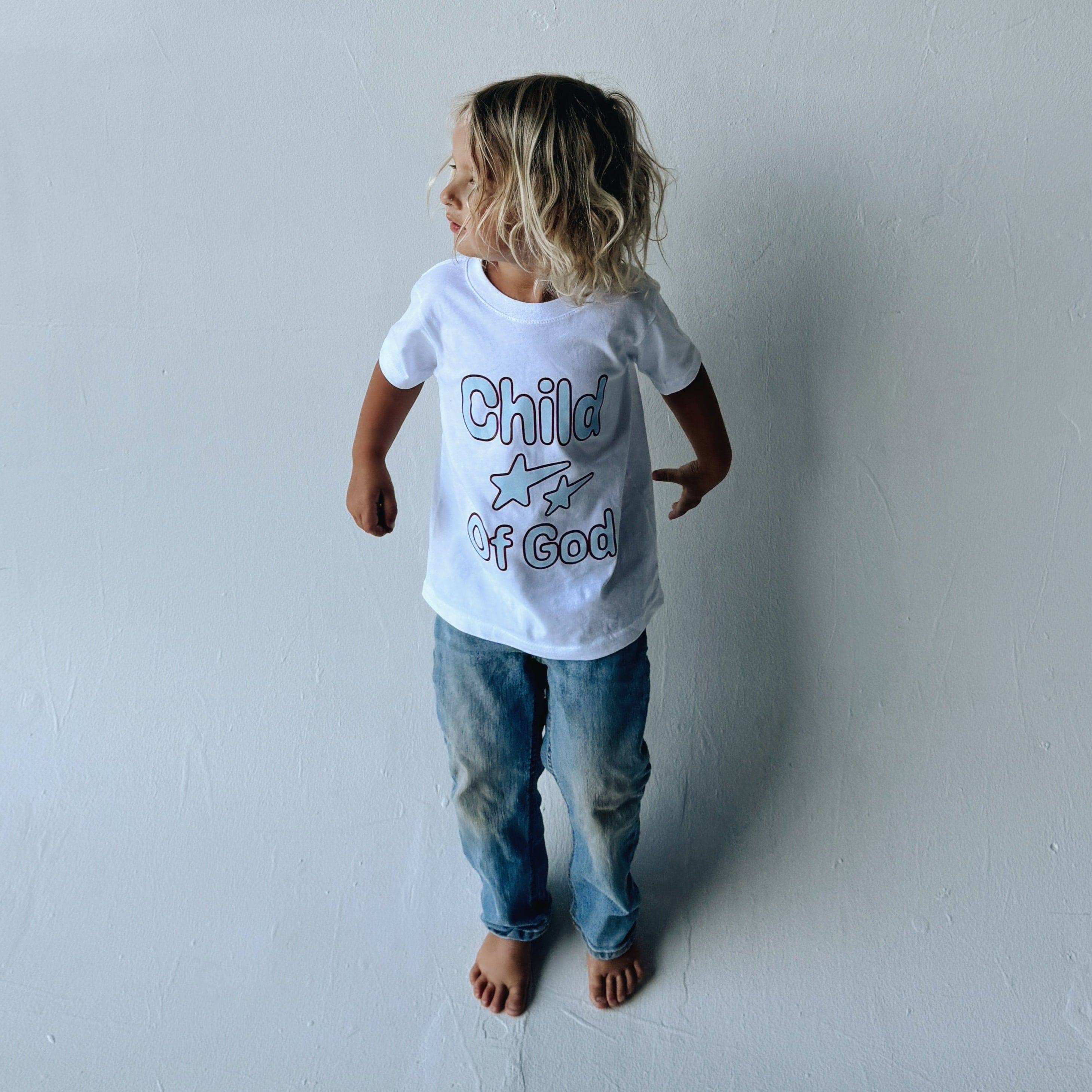 He Would Love First - Wholesale Screen Printed T-Shirt - Kids - NEW! | TODDLER "CHILD OF GOD" TEE2