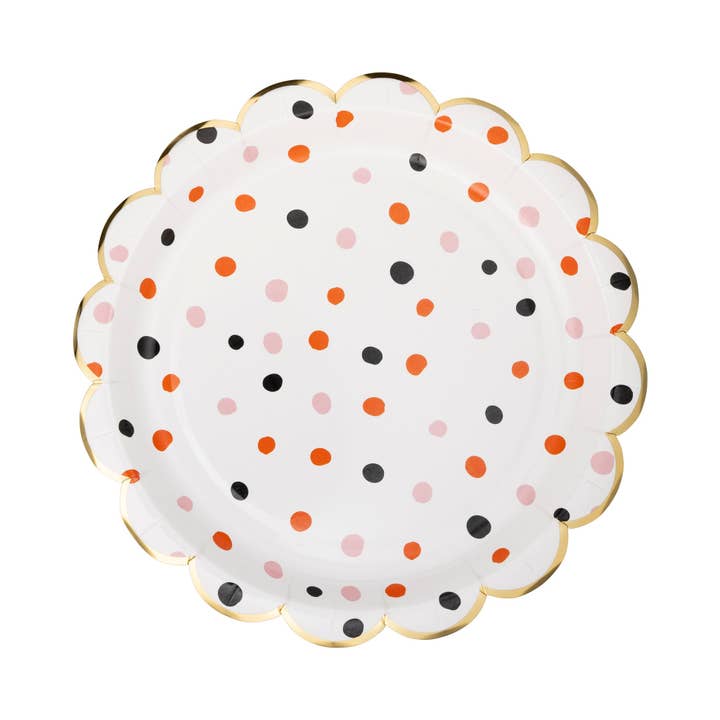 PLPL539 - Halloween Dots Plate for wholesale by My Mind’s Eye