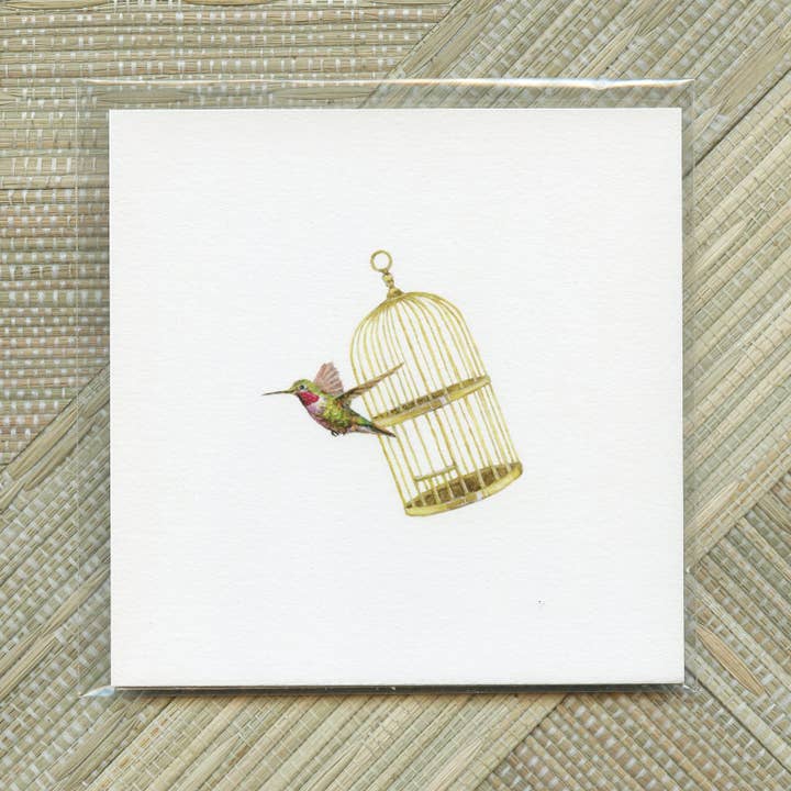 "Potters Hummingbird" Reproduction for wholesale by Paintings For Hummingbirds