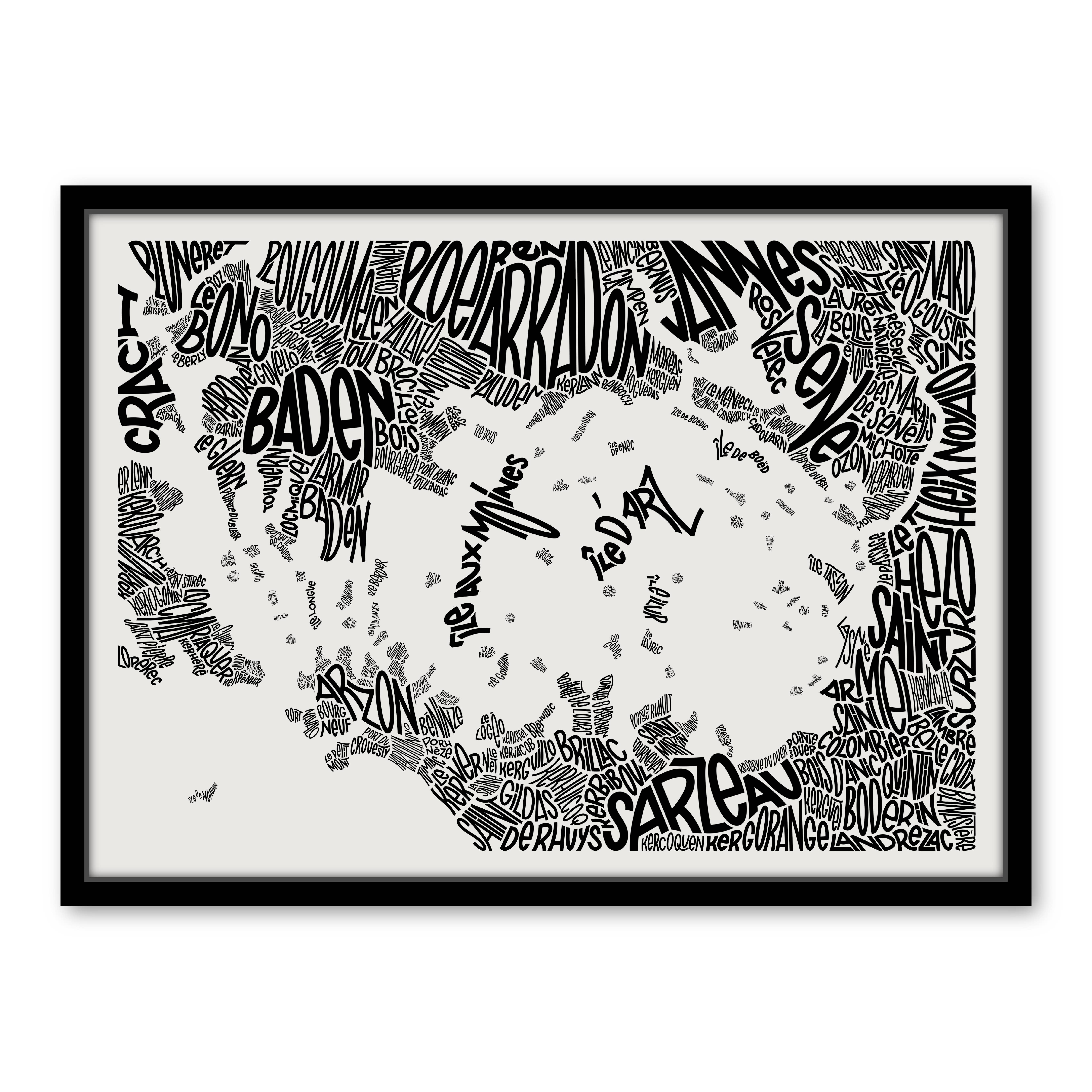 Les Petits Plans - Wholesale Poster - Gulf of Morbihan11