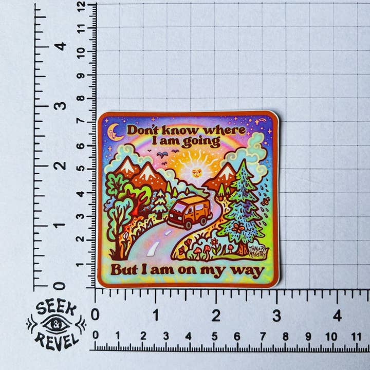 SeeknRevel - Vendita all'ingrosso Adesivo - Sulla mia strada - Adesivo2