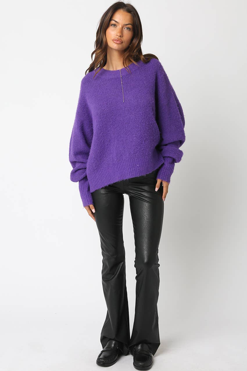 Olivaceous - Wholesale Pullover-trui - Dames - Julien Trui14