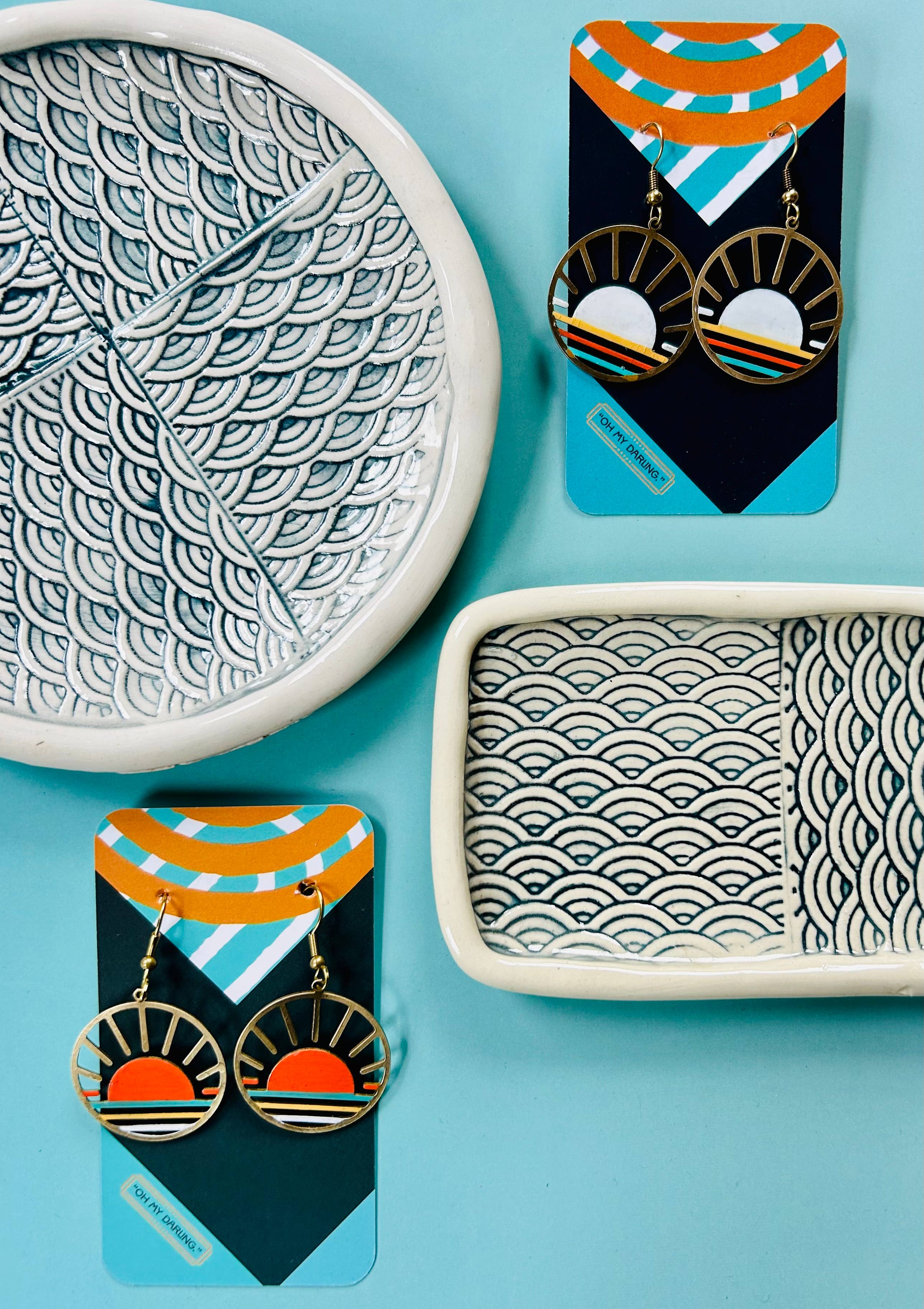 Dear Darlington - Venta al por mayor Pendientes colgantes - Pendientes Waverunner6