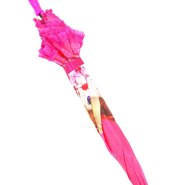 ASSORTED Kids Princess Frills Auto Open-fold Umbrella for wholesale on Faire4