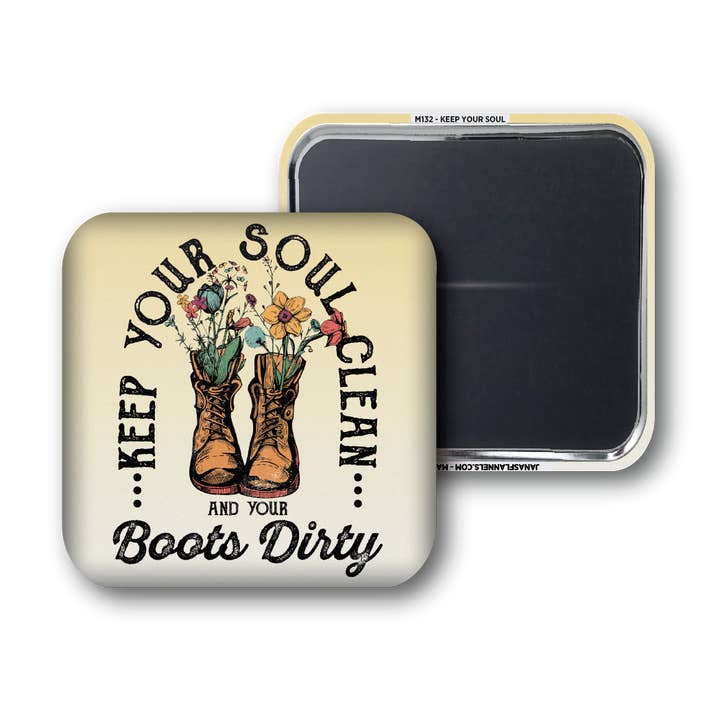 KEEP YOUR SOUL for wholesale by BetterMagnets.com by Design Studio 88 Inc