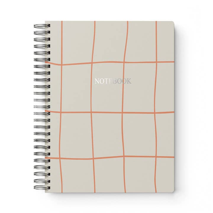 Grid Softcover Notebook for wholesale by Line & Script