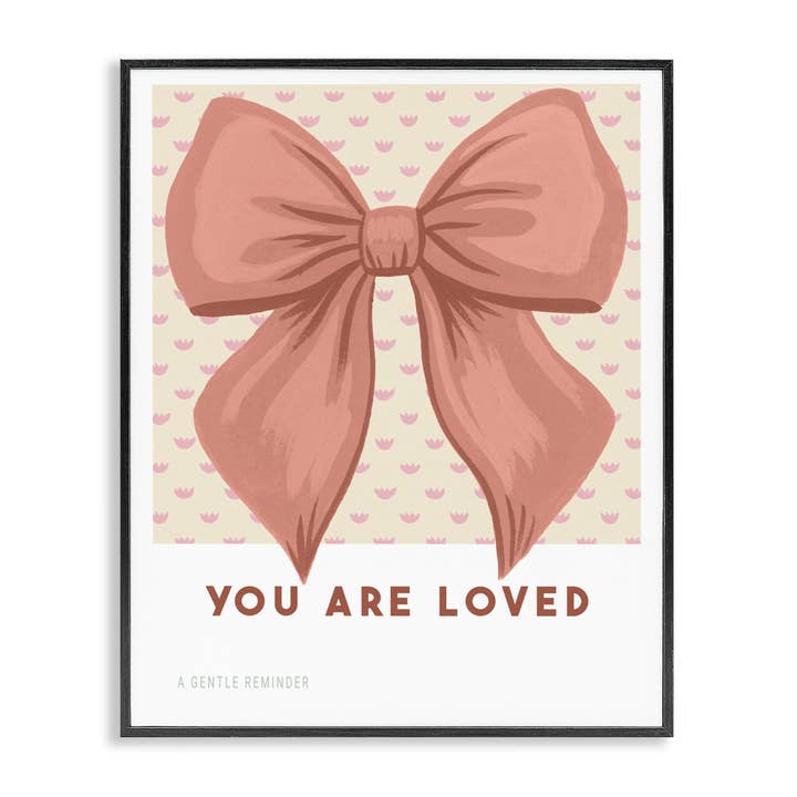 Koraal Boog Je Bent Geliefd - Ingelijste Muurkunst voor wholesale door Stupell Industries