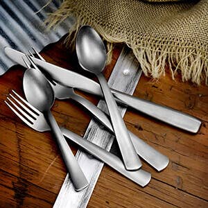 Liberty Tabletop - Wholesale Flatware Set - American Industrial 20 Piece Silverware Set Made in USA2
