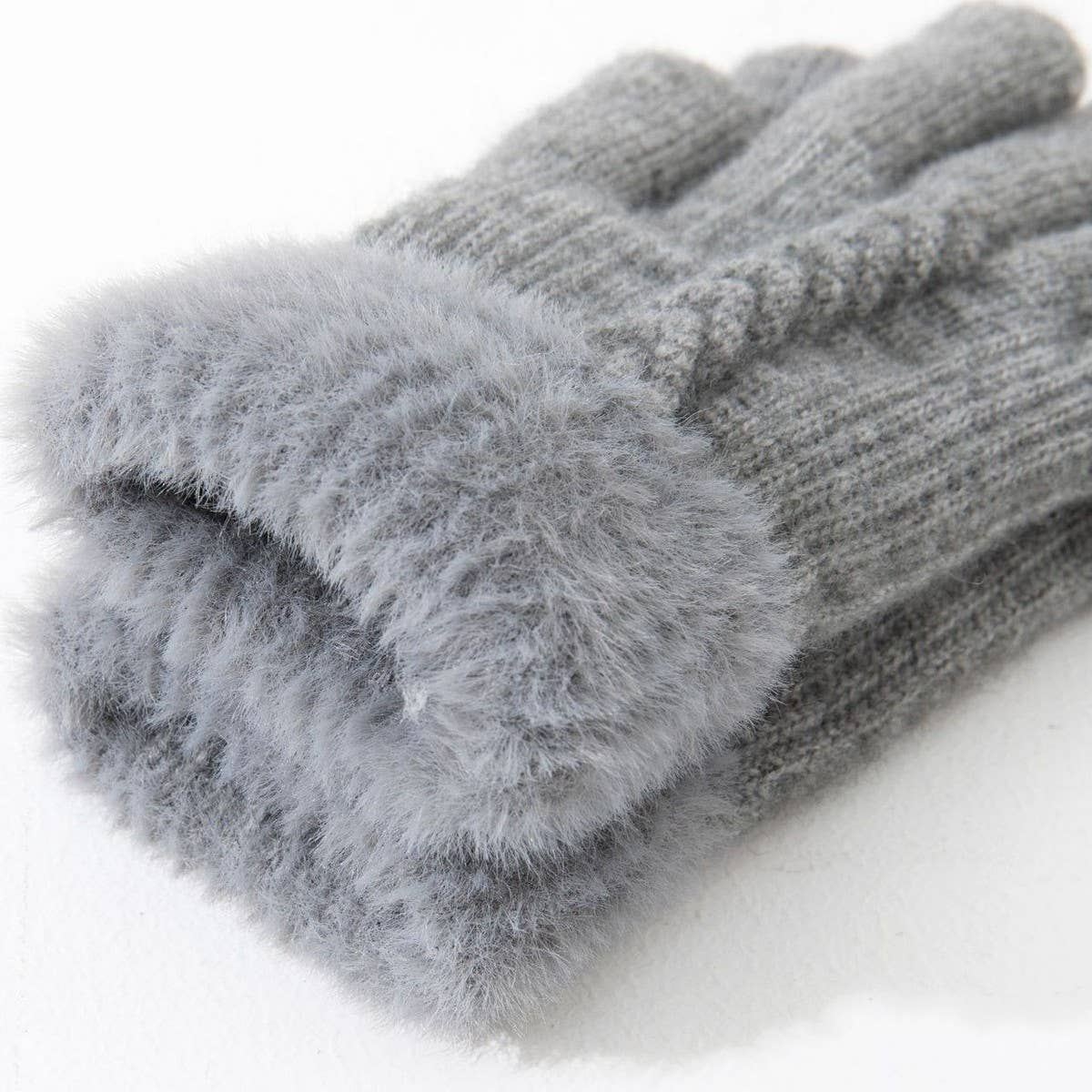 NINEXIS - Wholesale Gloves - Kids - CWAG00570_KIDS WINTER PLUSH DOUBLE LAYER WARM GLOVES0