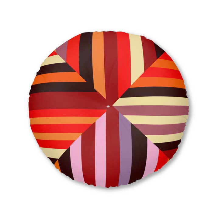 Haroldo Cabral - rond vloerkussen voor wholesale door Velvet Rust