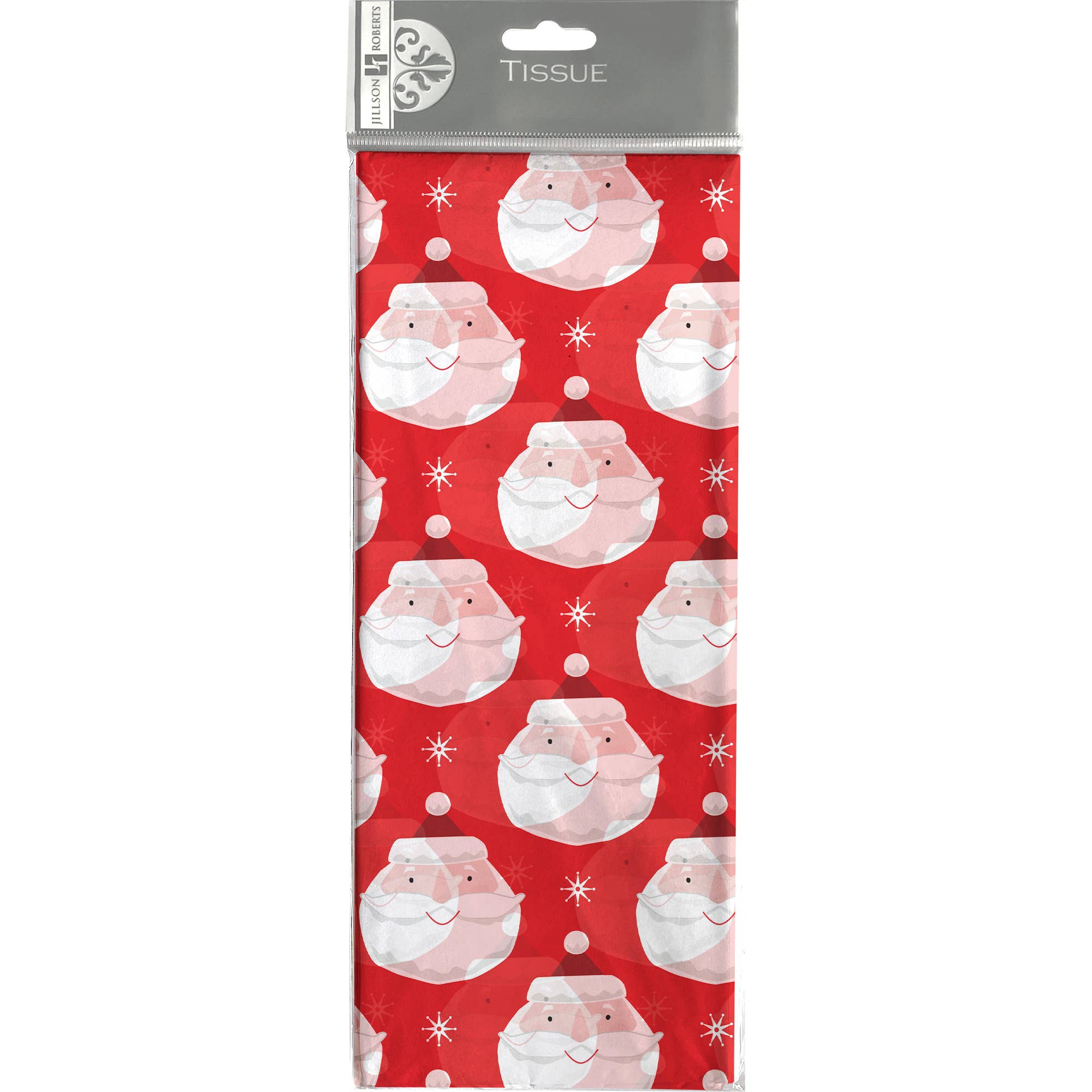 Jillson & Roberts - Wholesale Tissue Paper - Tissue - Printed - Chic Santa0