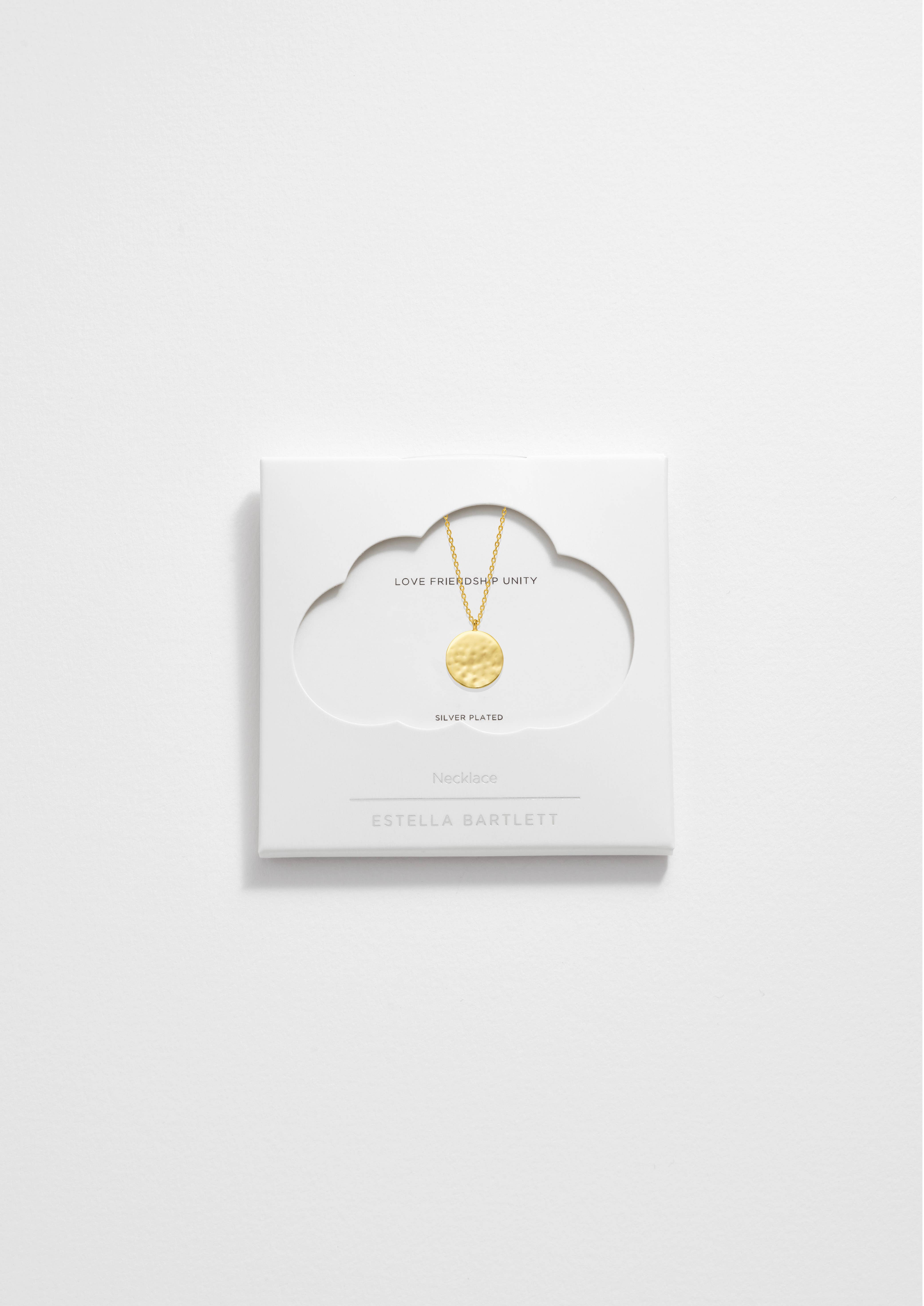 Estella Bartlett - Vente Colliers à pendentif - Collier pendentif disque martelé1