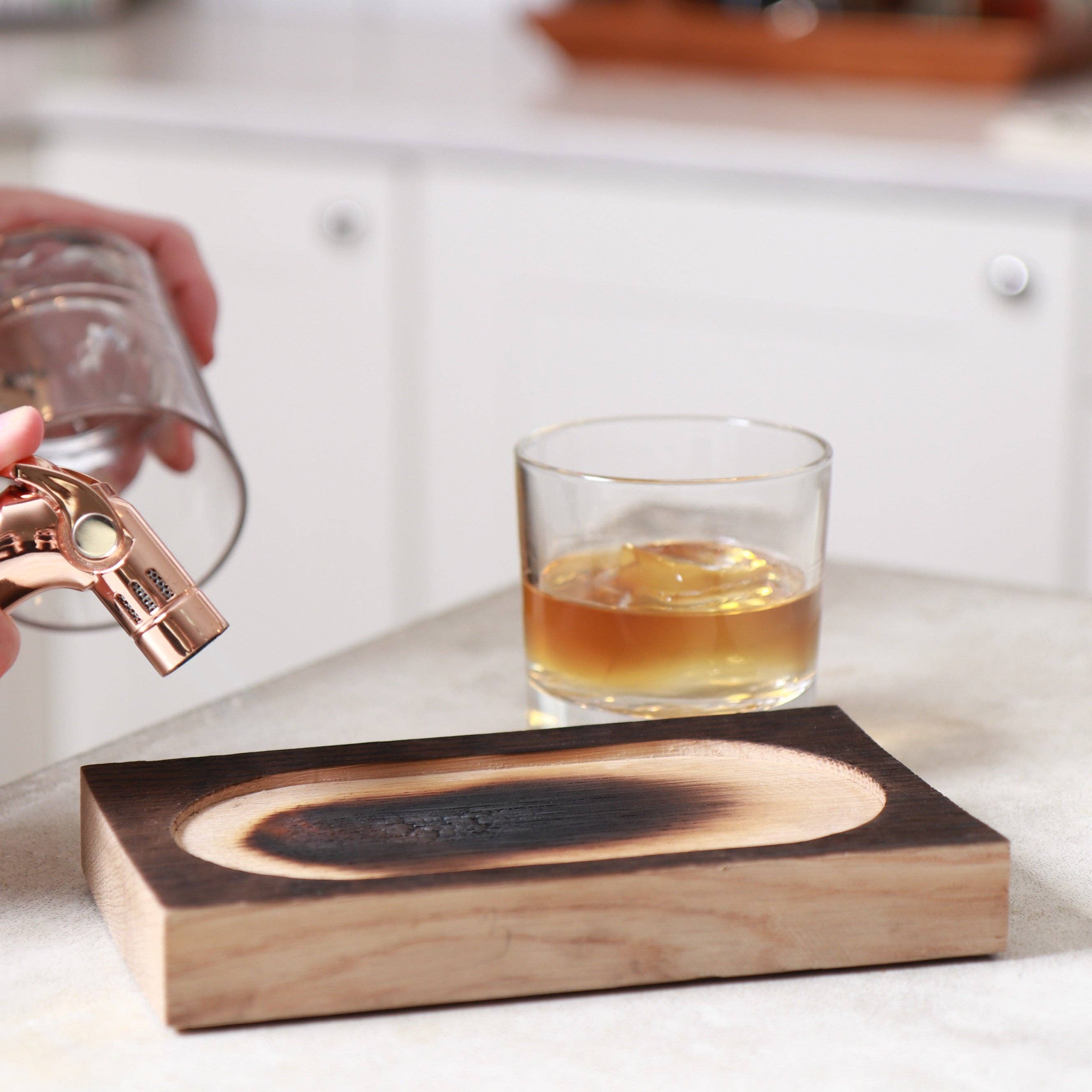 Motor City Barrels - Wholesale Cocktail/Liquor Glass - Ember Series Barrel Smoked Cocktail Kit6