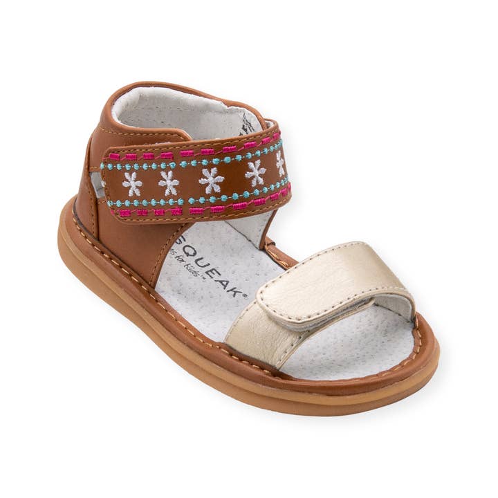 Aria Sandal for wholesale by Wee Squeak Shoes