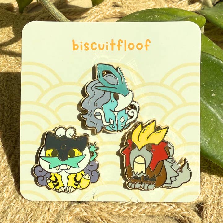 Legendariske Hunde Pin Sæt for engroshandel hos Biscuitfloof Studios