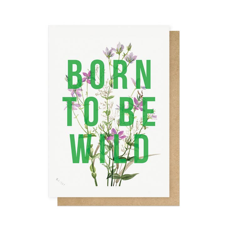 East End Prints - Greetings Cards & Postcards - Wholesale Everyday Greeting Card - Born To Be Wild Greetings Card0