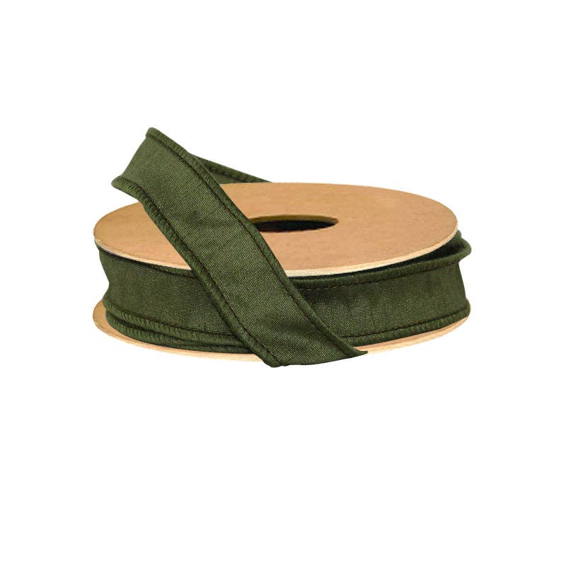 LA Ribbons Wholesale - Vente Ruban – emballage cadeau - Ruban Dupioni filaire de 1 po | 10 mètres | 22 couleurs disponibles20