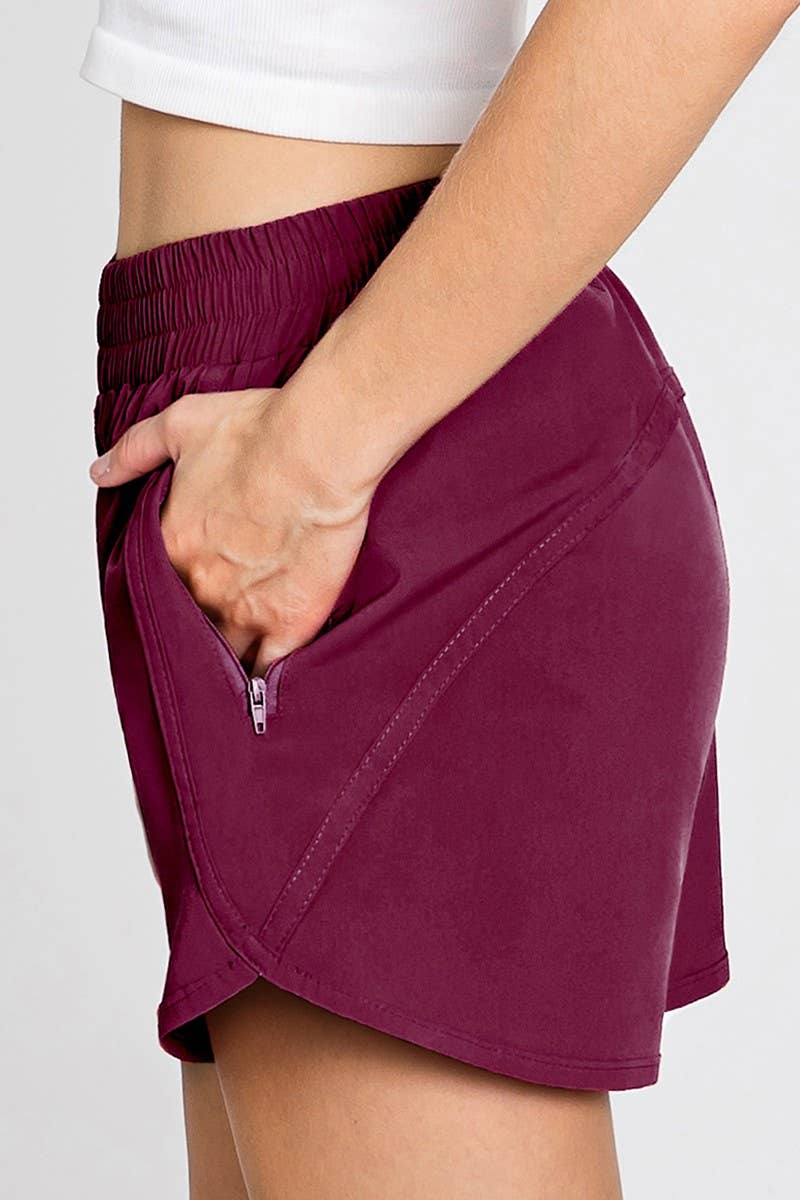 NINEXIS - Wholesale Shorts - Women's - CWBSP152_ZIPPER POCKET DETAILED CASUAL SHORT PANTS18