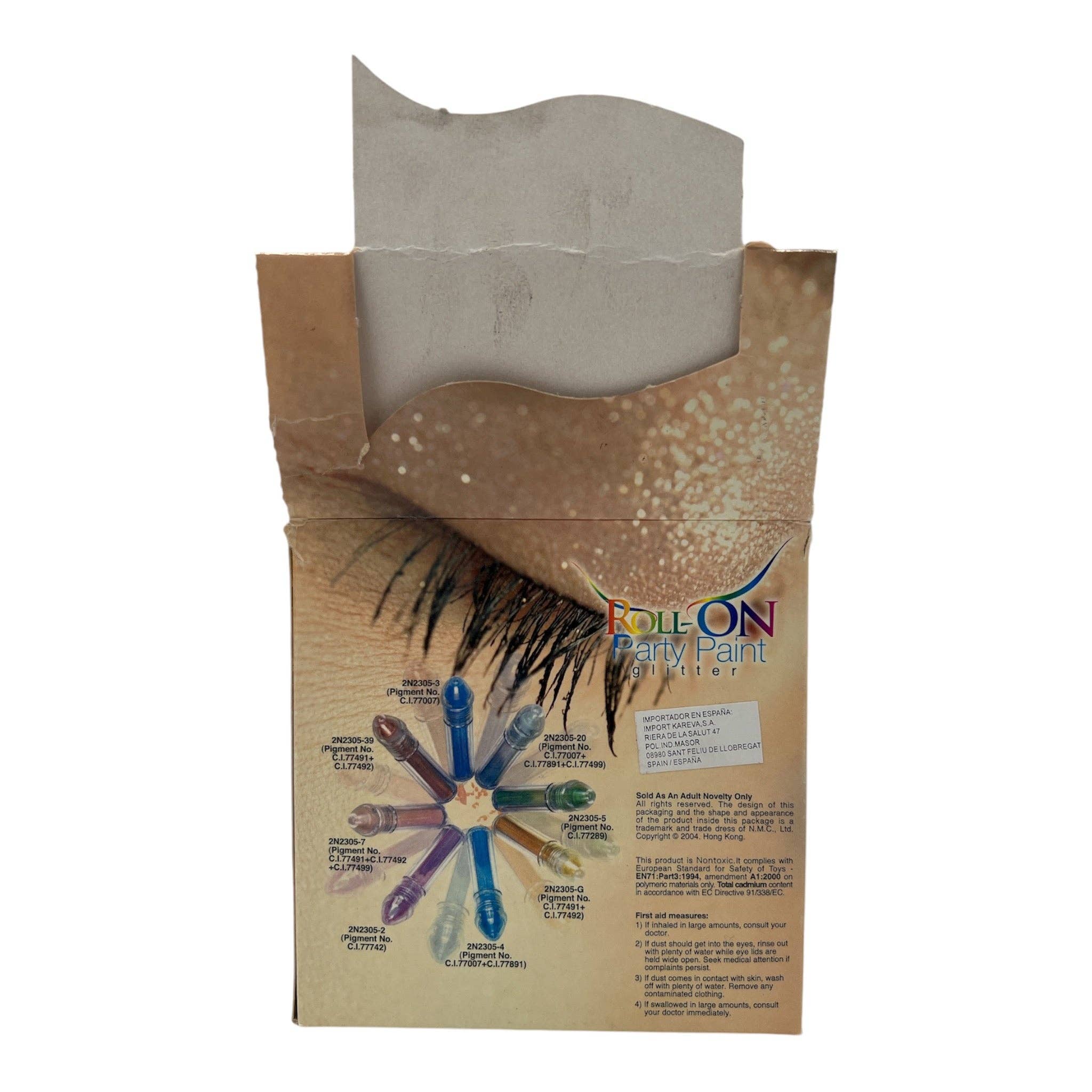 Kinky Pleasure - Wholesale Body Glitter/Shimmer - Trendy Deals - TD2N305 - Roll On Party Paint Glitter Makeup11