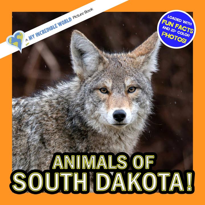 Animals of South Dakota! A My Incredible World Picture Book for Children for wholesale by My Incredible World