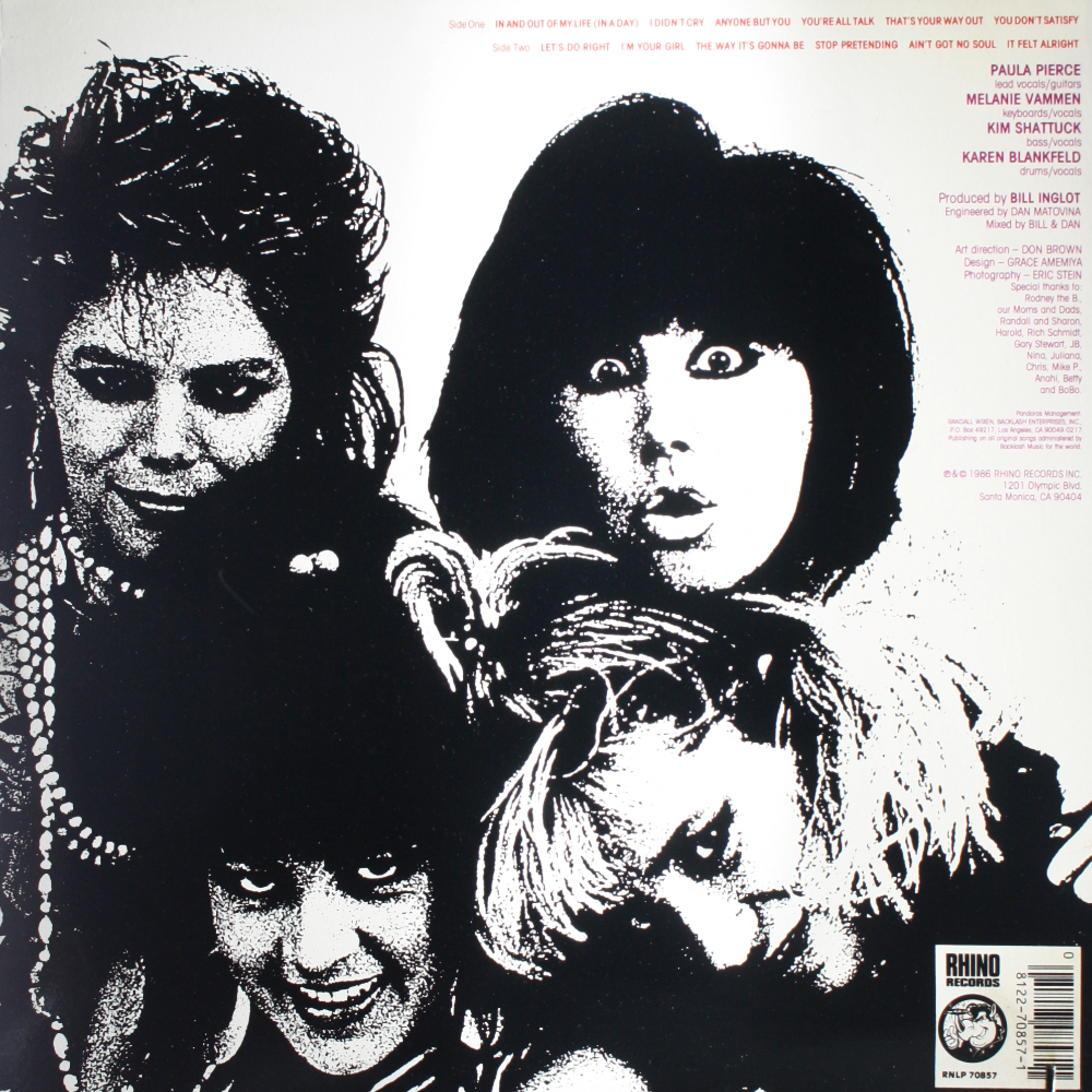 Square Deal Recordings & Supplies - Vente CD/vinyle - Vinyle - LP scellé de 12 pouces - Pandoras, The - Stop Pretending1