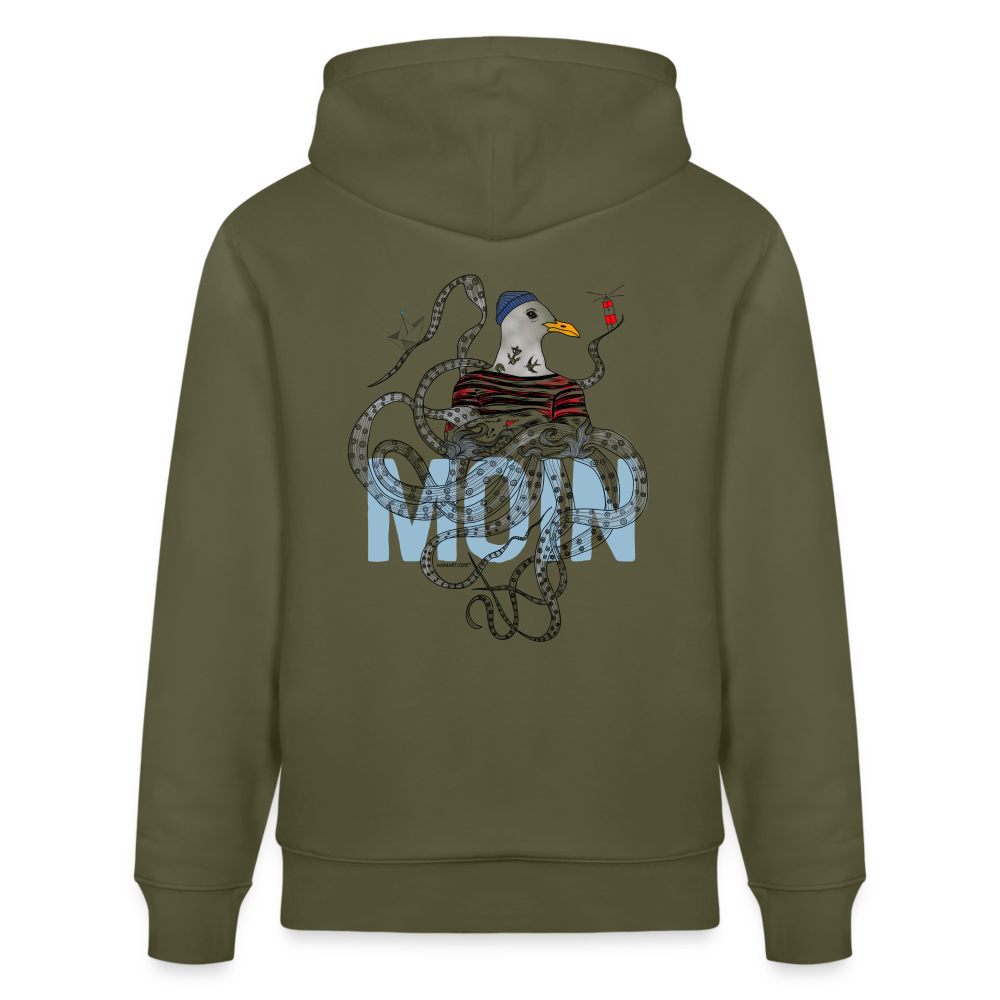 HEIMARTLIEBE® – Hoodie – Unissexo por atacado – Moin Krake - moletom biológico unissex5