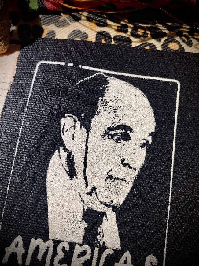 Three Raccoons - Wholesale Patch - melting Rudolph Giuliani "America's Mayor" patch.4