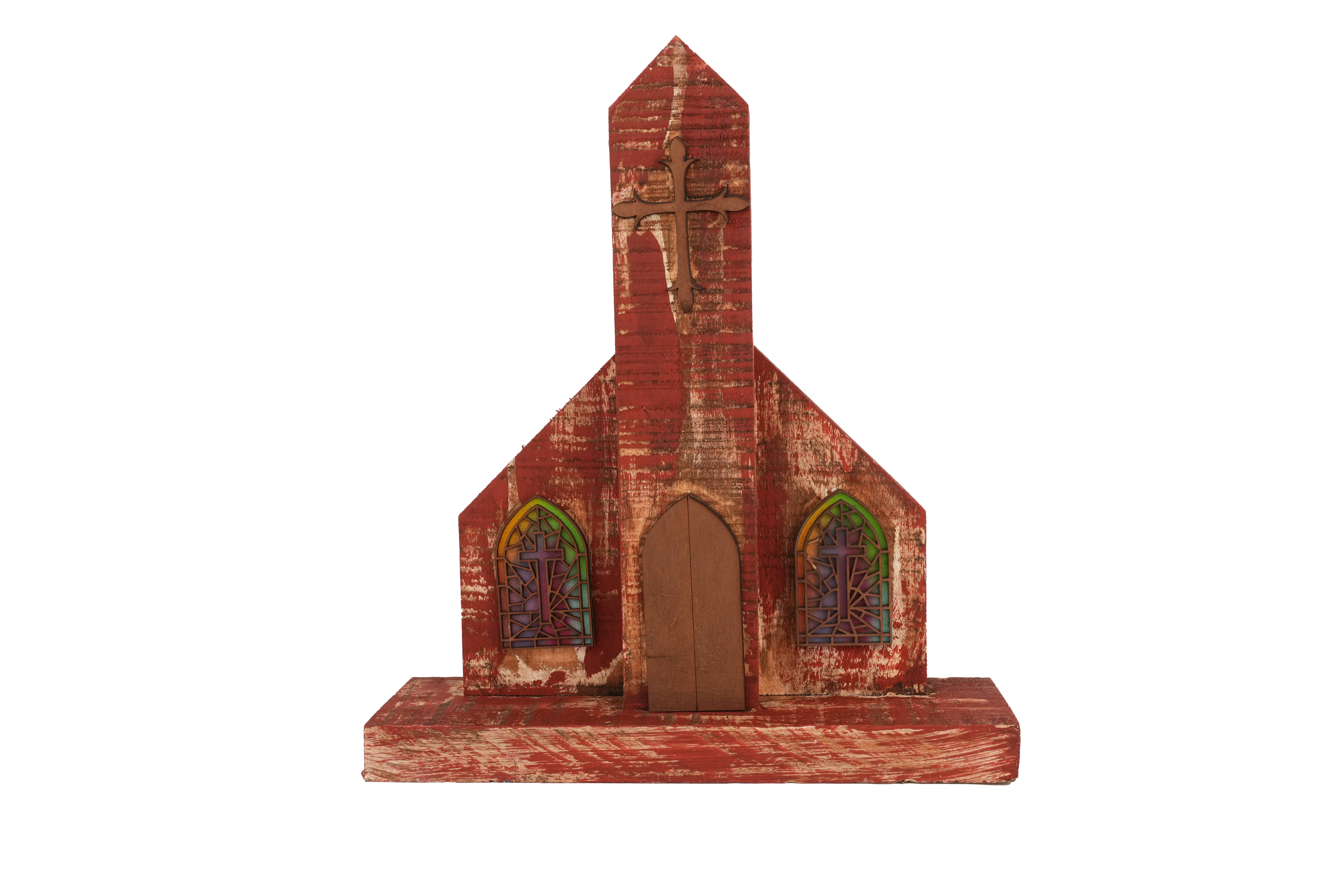 My Amigos Imports - Vente Décorations de table - Dessus de table Farmhouse-Church-Elegant-Rustic-11x13 - Trois couleurs0