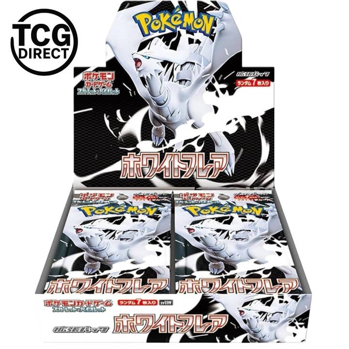 Display 20 booster Pokémon SV11W White Flare Japanese for wholesale by TCGDIRECT
