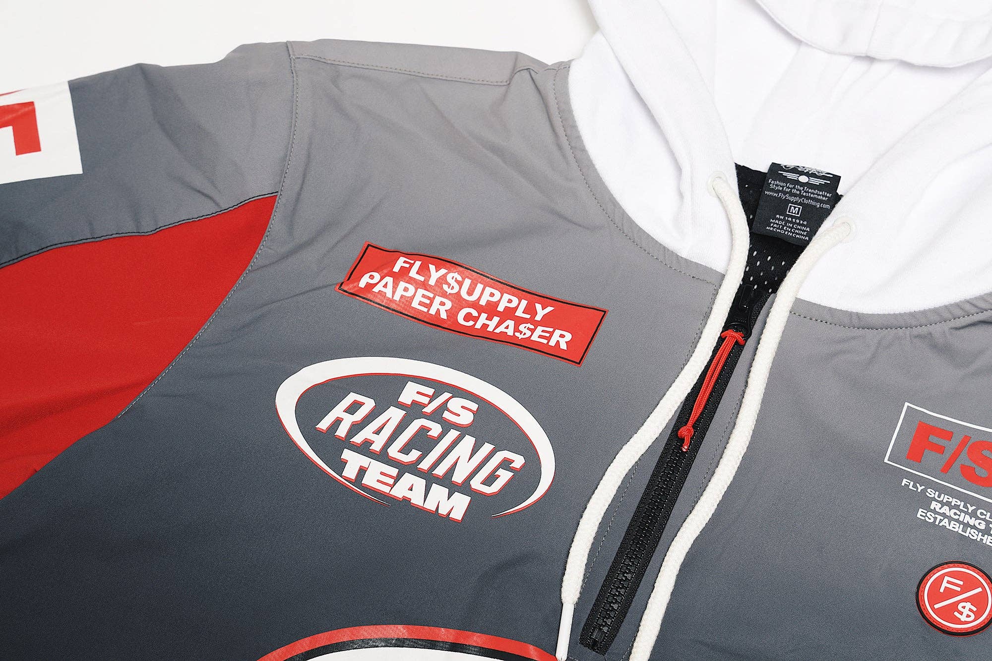 Black Paperchaser Windbreaker Pullover (Black) for wholesale on Faire7