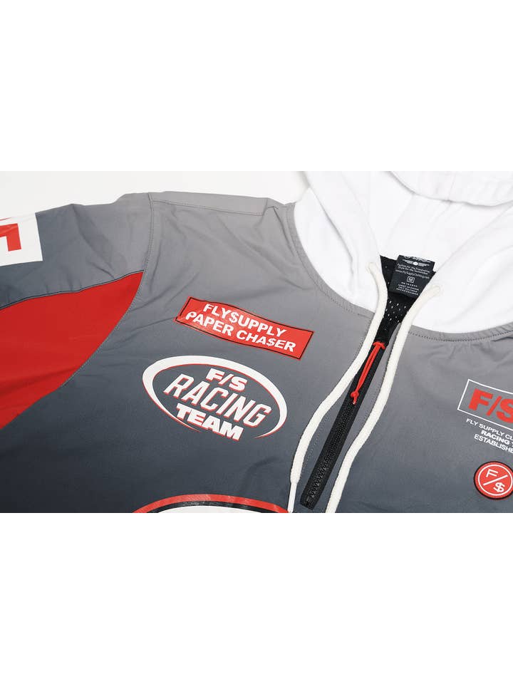 Black Paperchaser Windbreaker Pullover (Black) for wholesale on Faire7