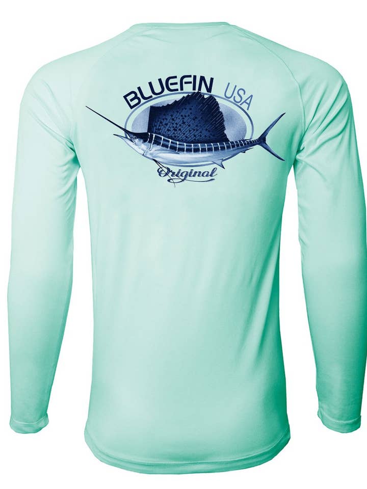 Den ursprungliga Sailfish Second Skin Solar Tee för wholesale av Bluefin USA