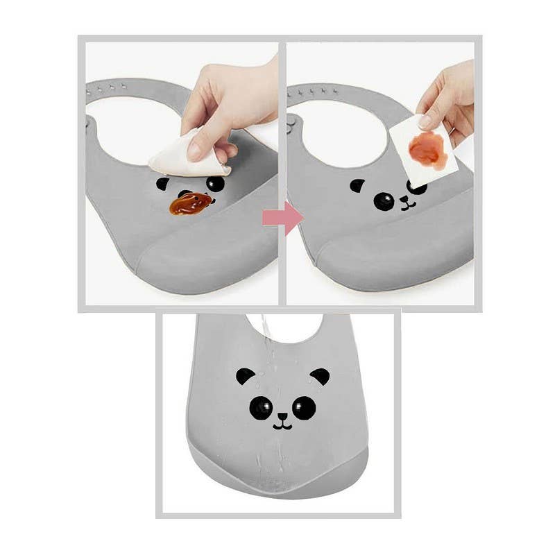 Cotton Socks - Wholesale Bib - Baby - 1940 BIB 100% SILICONE 23X32 CM0