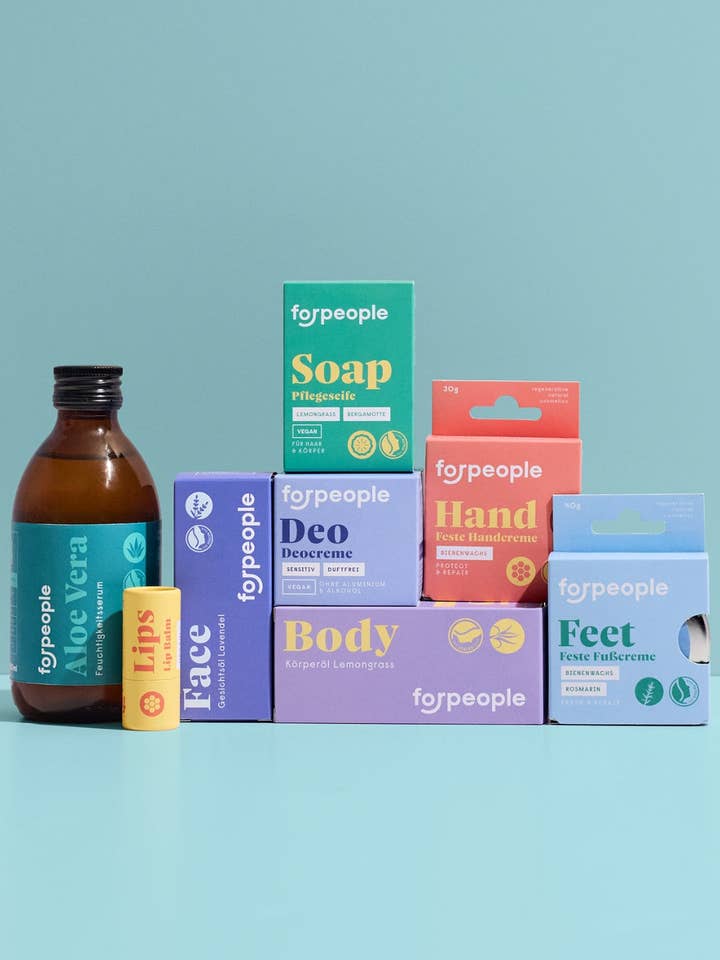 Bestseller huidverzorgingsset voor wholesale door forpeople skincare GmbH