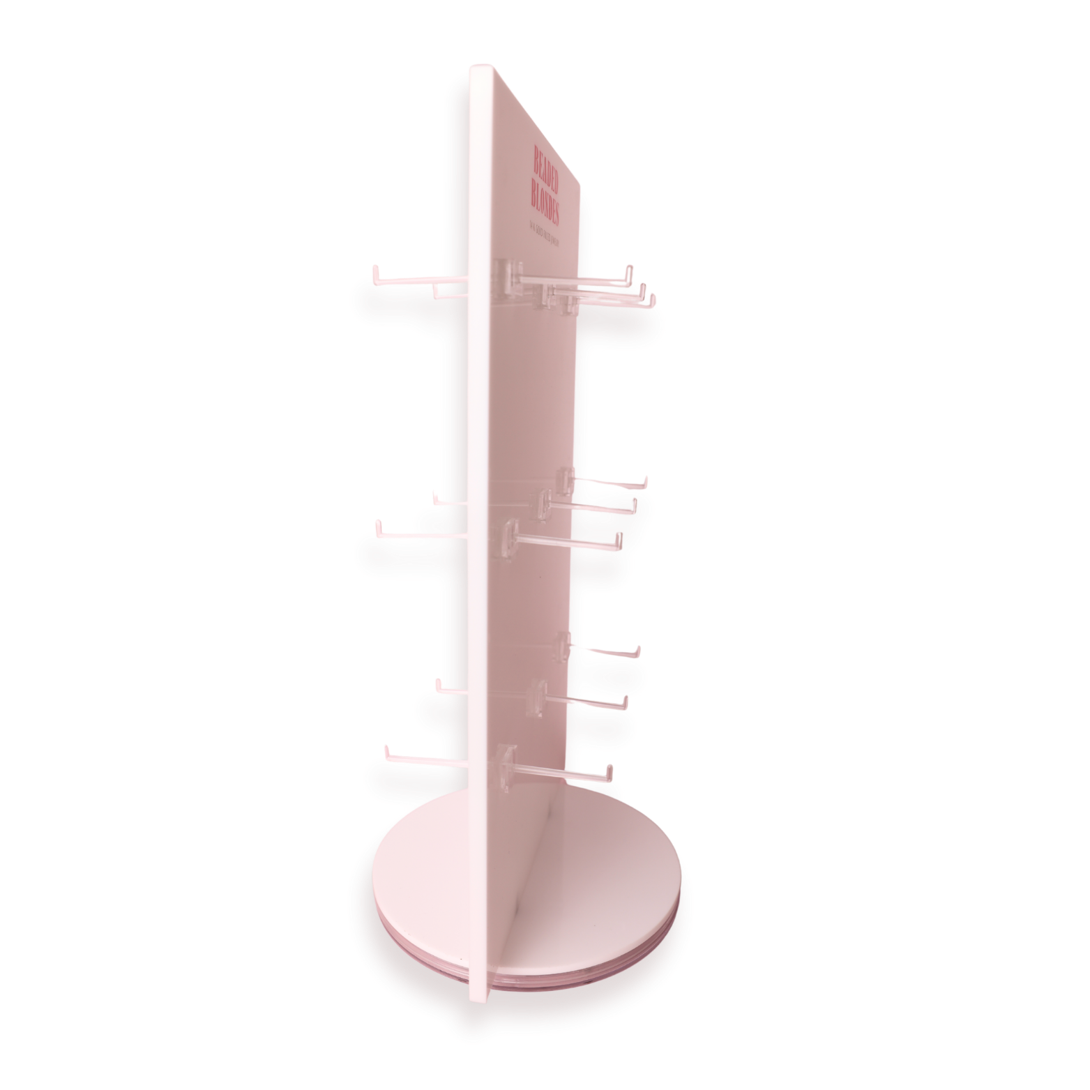 Beaded Blondes - Wholesale Jewelry Stand & Display - Large Spinner Display (18 Pegs)1