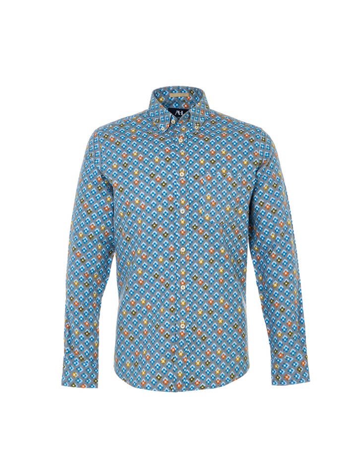 Flanellskjorta med flera diamanter för wholesale av American Heritage