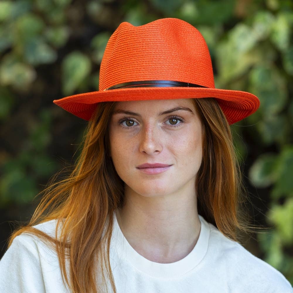 TRAVAUX EN COURS... - Wholesale Straw Hat - Unisex - PAPER HAT leather link24