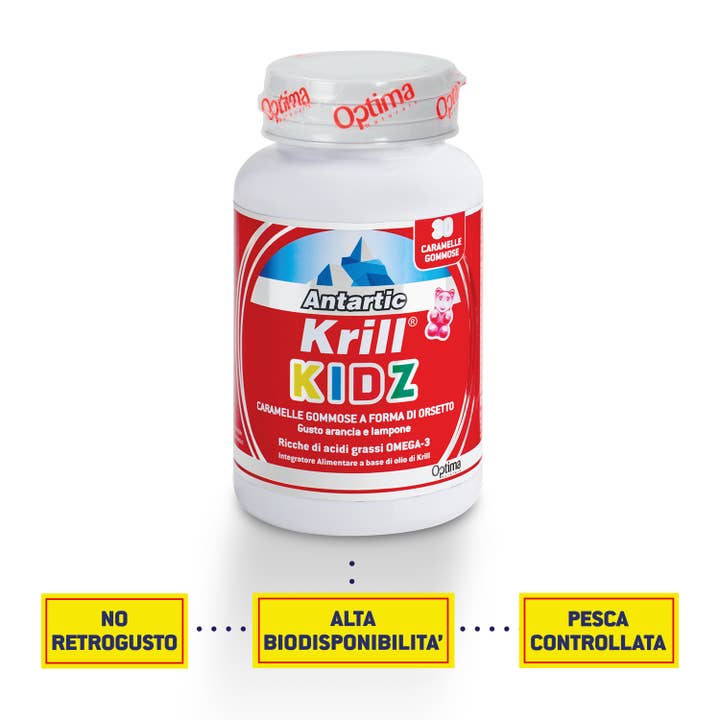 OPTIMA NATURALS - Wholesale Oral Supplement/Vitamin - Antartic Krill® Kidz 30 Gummies5