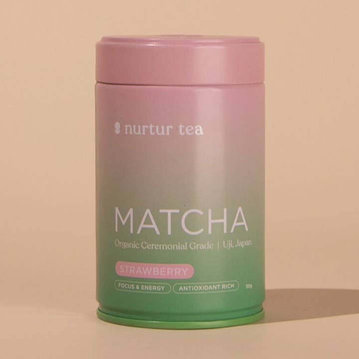 Nurtur Tea - Wholesale Health/detox tea - Strawberry Matcha 0
