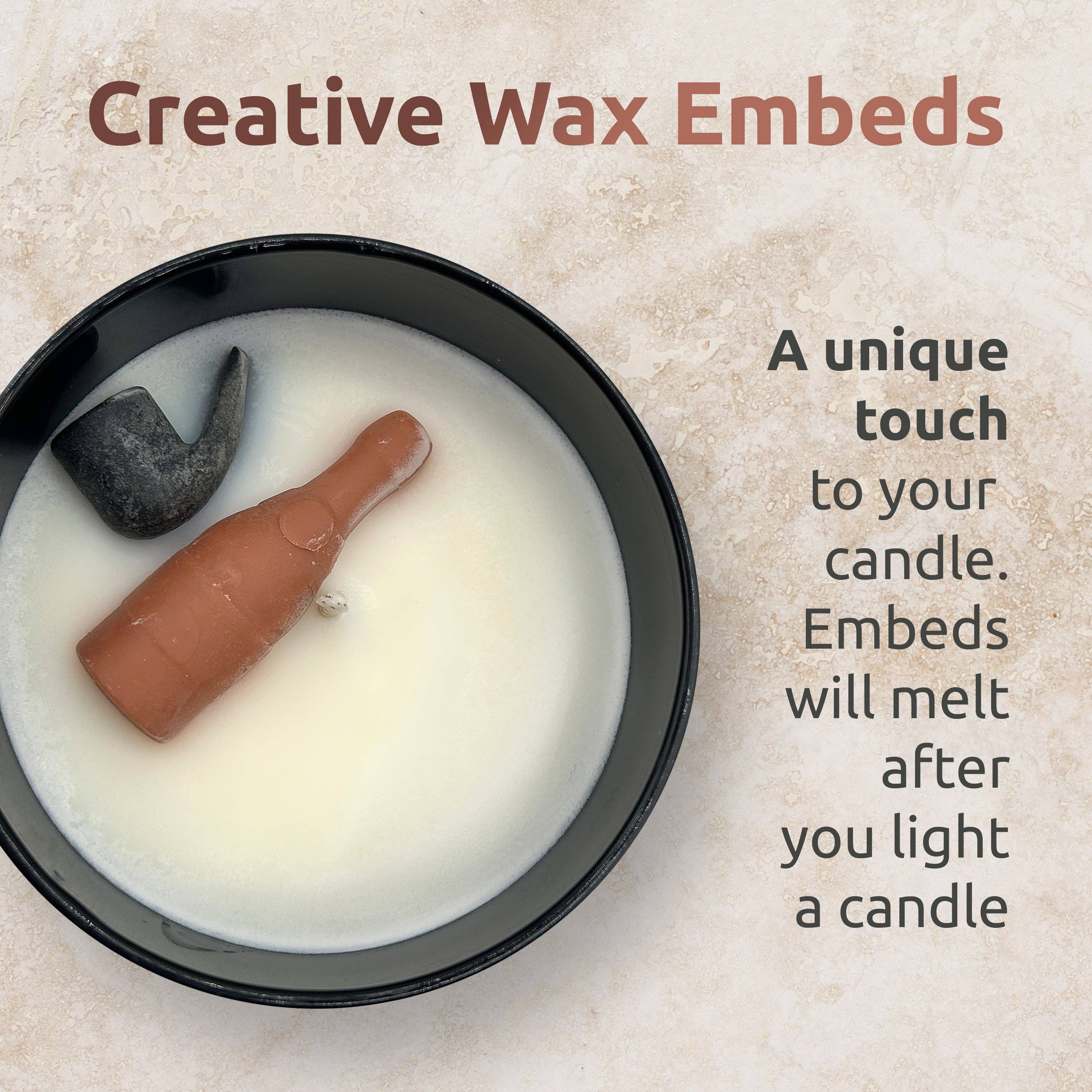 Relaxcation - Wholesale Jar/Filled Candle - TOBACCO AND WHISKEY Soy Wax Candle in Glass Jar (10 oz)1